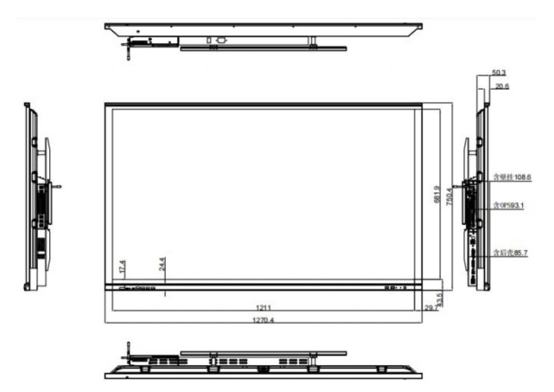 ViewSonic 电子白板 SWB5505-G-SPL